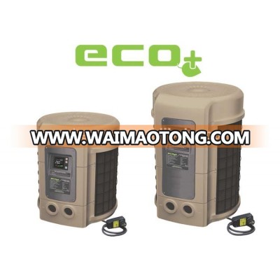 Heat pump for small and medium pools freestanding plastic air to water heat pump China for sale