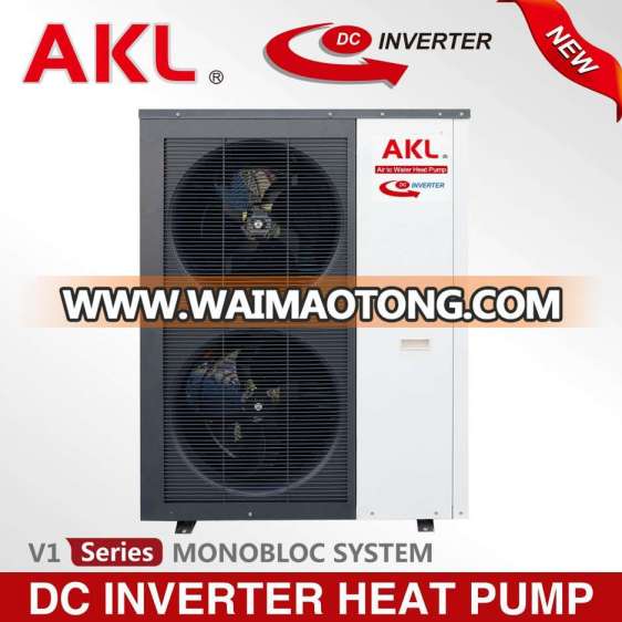 DC inverter Monobloc Air to Water heat pump ,EVI air source heat pump,High COP